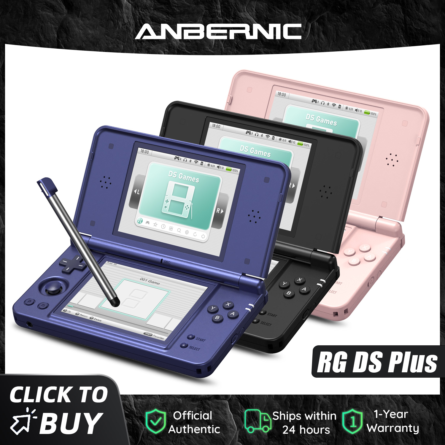 Anbernic RG DS Plus — портатив – обзор и цена Gaming Console Under 5000